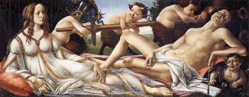 Sandro Botticelli Venus and Mars